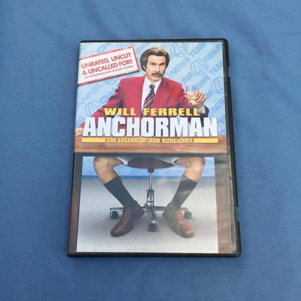 Anchorman: The Legend of Ron Burgundy Unrated DVD